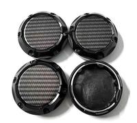 DDHHBH 4Pcs Set of Car Wheel Center Hub Caps for Vw Kombi T6.1 T6 T5 T4,ABS+Aluminum Hub Centre Caps Covers Car Wheel Rims Protectors Anti Rust Car Replacement Accessories,Black-B:Size1-64/57.5mm