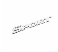 DDHHBH Car Badge Sticker Emblem for Mercedes-Benz Vito Viano,3D Metal Decal Logo Tuning Modification Sport Car Body Letters Adhesive Car Exterior Accessories,Silver-SPORT