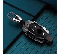 DDHHBH Car Key Fob Cover with Key Rings for Mercedes-Benz GLC 300 220,for Men Women Metal Car Key Case Chain Shells Box Holder Fashion Cool Personalised Car Gifts Accesories,B-1