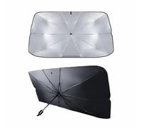 DDHHBH Car Windshield Sun Shade Umbrella for Volkswagen T6.1 California,Internal Foldable 10 Ribs Car Windscreen SunShade Sun Visor 360°Rotation Blocks UV Rays Protector Summer Car Accessories