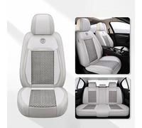 DDHHBH Full Set Car Seat Cover for Renault scenic E-Tech Electric,Premium Fiber Leather+Ice Silk+Mesh Fabric Car Seat Protectors Breathable Waterproof Heavy Duty Car Interior Accessories,E