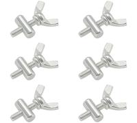 DDHOMIN 6 PCS Awning Accessory Kit,304 Stainless Steel Awning Rail Stoppers for RVs,Camping Tents,and Equipment