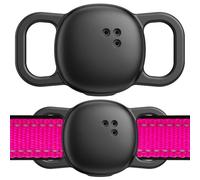 DDJ for Tile Life360 Sticker (2024) Tracker Cat Collar Case, 2-Pack Silicone Anti-Lost Protective Cover Tile Tracker Holder for Dog & Pet Collars, Ultra Durable, Easy Installation, Lightweight, Black