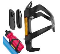 DDJ Waterproof for Samsung Smart Tag 2 & Moto Tag & AirTag Bike Bottle Holder Mount with Reflector, Anti-Theft Bike GPS Tracker Mount, Universal Drink Cup Bicycle Cage, for Electric/Mountain Bikes