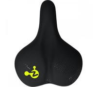 Ddk Saddles DDK 2261Q Unisex Memory Foam City Saddle - Black