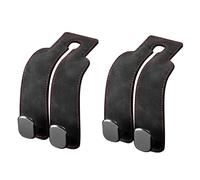 DDLLZDSP Multifunctional Car Seat Back Double Hook for Renault Arkana 2021-2023, Durable Car Headrest Hooks for Rear Seat Storage, Accessories for Car Storage,A/Black