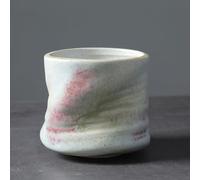 DDMDBYHRY Handmade Japanese Style Tea Cups, Japanese Style Ceramic Tea Cup, Japanese Style Handless Pottery, Teacup Mug. Teacup Mug, 6.76oz, A06 (Winter)