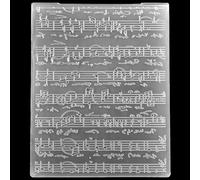 DDOUJOY Music Notation Plastic Embossing Folders for Card Making Scrapbooking and Other Paper Crafts 3090972