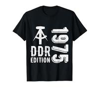 DDR 1975 Edition Birthday T-Shirt, Men, Black, X-Large