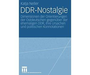 DDR-Nostalgie by Neller, Katja New 9783531151182 Fast Free Shipping<-