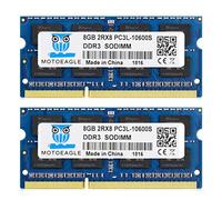 DDR3 1333 SODIMM 16GB Kit (8GBx2) PC3 10600S 8GB DDR3L 1333MHz 2Rx8 PC3-10600 204-pin 1.35V/1.5V Laptop Memory