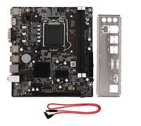 DDR3 Motherboard, H81 LAG1150 PC CPU Motherboard with SATA 2.0 USB2.0 USB3.0 and PCI-E x16 Graphics Card Slot Support VGA+HDMI Dual Output Compatible with DDR3 Desktop Memory 1066/1333/1600