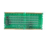 DDR4 Memory Tester PCB Board with LED Indicators, Computer Memory Tester for and Motherboards, Forward Reverse Slot Compatible Mainboard Diagnostic Tool for PC Repair
