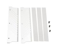 DDR5 Memory RAM Heat Sink Almost Heat Line Heat Cooling for the Laptop Memory DDR5 Module (White) (Silver)