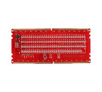DDR5 RAM Memory Slot Tester Card with LED Lights, Portable for PC Motherboard RAM Maintenance, No External Power Supply Required, Easy to Use, Indicates Open Short Circuits (Red)