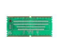 DDR5 RAM Memory Slot Tester Card with LED Lights, Wireless PCB Diagnostic Tool for and DDR5 Motherboards, No External Power Required for PC Memory Maintenance (Green)