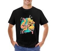 ddrdfff55 Carole-and-Tuesday-Vinyl-ver-T-Shirt Black
