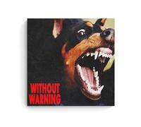 DDRPAD Metro Boomin Poster Without Warning Album Poster Canvas Durable Colourfast Wall Art Decorative Painting for Living Room Bedroom Home Decor 16x16inch(40x40cm) Unframe-style