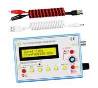 DDS Function Generator with 15 Selectable Patterns, LCD Display and 0.1 Hz Resolution, Portable BNC Lab Tool for Circuit Checking and Lab Debugging Function Generator Waveform Source USB Electronics