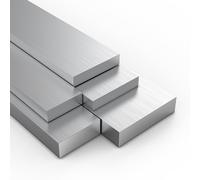 DDS22E Aluminum Flat Bar | Precision 6061 aluminum flat bar, 2mm thick, 16mm wide, 500mm long. Smooth mill finish,(20mm)