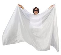DDS22E Real Silk Belly Dance Veil | Experience the elegance of lightweight silk in stunning colors.