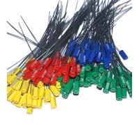 DDS22E Tamper Seal 10pcs 30cm Steel Wire Seals Multicolor Cable Ties for Container Security