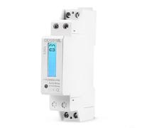 DDS518L Single Phase Rail Energy Meter 1P Electronic DIN Rail Mount Electricity Meter, 32A, AC230V/110V, 50Hz/60Hz, Class Accuracy, LCD Display(110V)