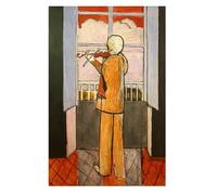 DDSEW GREWT Henri Matisse The Violinist at the Window Posters Abstract Canvas Painting Matisse Wall Art Henri Matisse Prints For Home Decor Picture 50x70cm No Frame