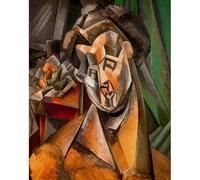 DDSEW GREWT Pablo Picasso Posters Farmer's wife on a stepladder Abstract Painting Vintage Canvas Wall Art Prints For Home Modern Decor Picture 50x70cm No Frame