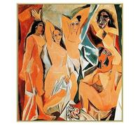 DDSEW GREWT Pablo Picasso Posters The girls of Avignon Canvas Painting Abstract Wall Art Pablo Picasso Prints Picasso Picture For Home Decor 60x70cm No Frame