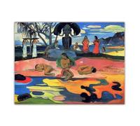 DDSEW GREWT Paul Gauguin Posters Day of the Gods, 1894" Canvas Painting Modern Abstract Wall Art Paul Gauguin Prints For Home Decor Picture 50x70cm No Frame