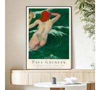 DDSEW GREWT Paul Gauguin Posters In The Waves Canvas Painting Paul Gauguin Wall Art Vintage Abstract Prints For Home Modern Decor Picture 40x60cm No Frame