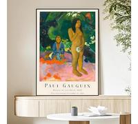 DDSEW GREWT Paul Gauguin Posters Words of The Devil Abstract Prints Paul Gauguin Wall Art Vintage Canvas Painting For Home Modern Decor Picture 40x60cm No Frame