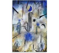 DDSEW GREWT Paul Klee Poster The Sirens of The Ships Abstract Canvas Wall Art Paul Klee Prints Paul Klee Painting For Home Decor Pictures 50x70cm No Frame