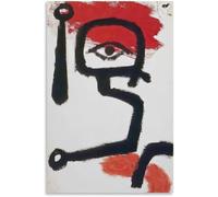 DDSEW GREWT Paul Klee Poster The Timpanist Canvas Painting Vintage Abstract Wall Art Paul Klee Prints For Modern Living Room Decor Pictures 50x70cm No Frame