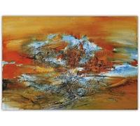 DDSEW GREWT Zao Wou-Ki Poster Vintage Abstract Wall Art Aesthetic Canvas Painting Zao Wou-Ki Art Prints For Modern Home Wall Decor Picture 50x70cmx1 No Frame