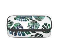 DDSFvbv Banana Leaves Pencil Case - Student & Office Supplies - Item Storage Bag- Makeup Bag- Large Stationery Bag