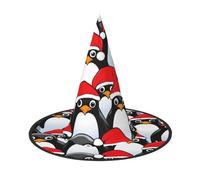 DDSFvbv Christmas Penguins Halloween Party Hat, Witch Hat, Cosplay Accessory, Fancy Dress, Holiday Decorations, One Size