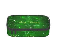 DDSFvbv Merry Christmas1 Pencil Case - Student & Office Supplies - Item Storage Bag- Makeup Bag- Large Stationery Bag