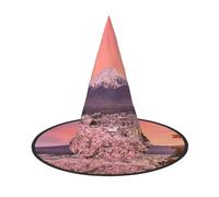 DDSFvbv Snowy Mountain Halloween Party Hat, Witch Hat, Cosplay Accessory, Fancy Dress, Holiday Decorations, One Size