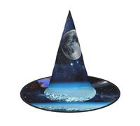 DDSFvbv Space Planet Halloween Party Hat, Witch Hat, Cosplay Accessory, Fancy Dress, Holiday Decorations, One Size