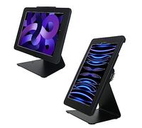 DDSHOW Desktop Anti-Theft Security Kiosk Stand Holder for 11" iPad Pro & 10.9" iPad Air 5(2022), iPad Air 4(2020),Excluding 2022 iPad 10.9",with Lock and Key,Flip &360°Rotating Design(Black)