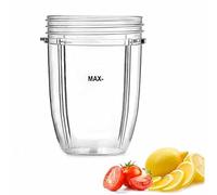 DDSHUN 18oz Juicer Cups Replacement Clear Cups Mugs Plastic Juicer Cup Blender Cup 600W/900w Replacement Part for Nutribullet Blender Juicer Dishwasher Safe