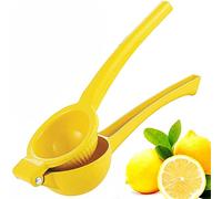 DDSHUN Lemon Squeezer Juice Squeezer Manual Citrus Press Metal Lemon Lime Squeezer Press Hand Lime Citrus Fruit Juicer - Safe Quick and Effective Juicing for Extracting Juice, Limes, Lemons Fruit