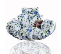 DDSQGTY Egg Chair Cushion Outdoor Egg Chair Cushion Replacement Egg Swing Chair Cushion for Outdoor Funiture Thickened Hanging Egg Chair Cushion(Beige)