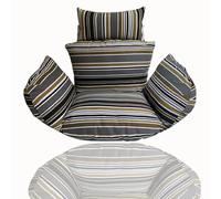 DDSQGTY Egg Chair Cushion Outdoor Egg Chair Cushion Replacement Egg Swing Chair Cushion for Outdoor Funiture Thickened Hanging Egg Chair Cushion(Brown)