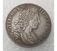 DDTing 1700 Rare Antique UK British Old Coin-Old UK Coin - Great British Shilling Old Coin - Uncirculated Commemorative Coins-Discover History of Coins goodService