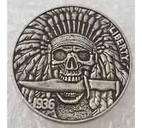 DDTing Best Morgan US Dollar Coin - 1936 Old Hobo Nickel - Good Service