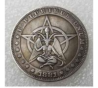 DDTing Best Morgan US Dollars - Hobo Nickel Coin -1881 Coin Collecting-US Dollar USA Old Morgan Dollar goodService