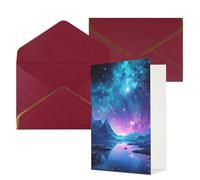 DDTKLSNV Cool star river Thank You Card with Envelopes Greetings Cards for All Occasions Happy Birthday Wedding Thinking of You Card 4x6 Blank Note Cards